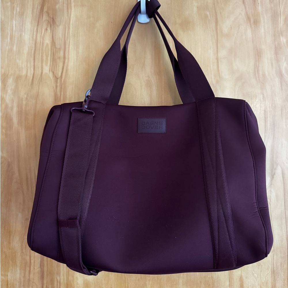 Dagne Dover Burgundy XL Landon Carryall Bag